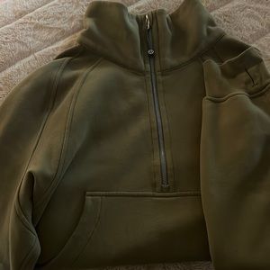 Lululemon scuba funnel neck half zip